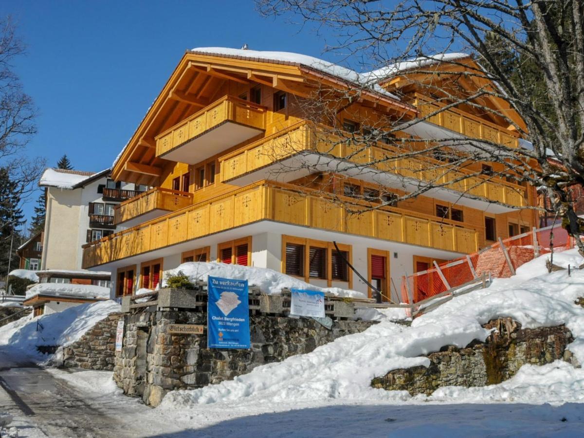 Apartment Bergfrieden By Interhome Wengen Exteriör bild