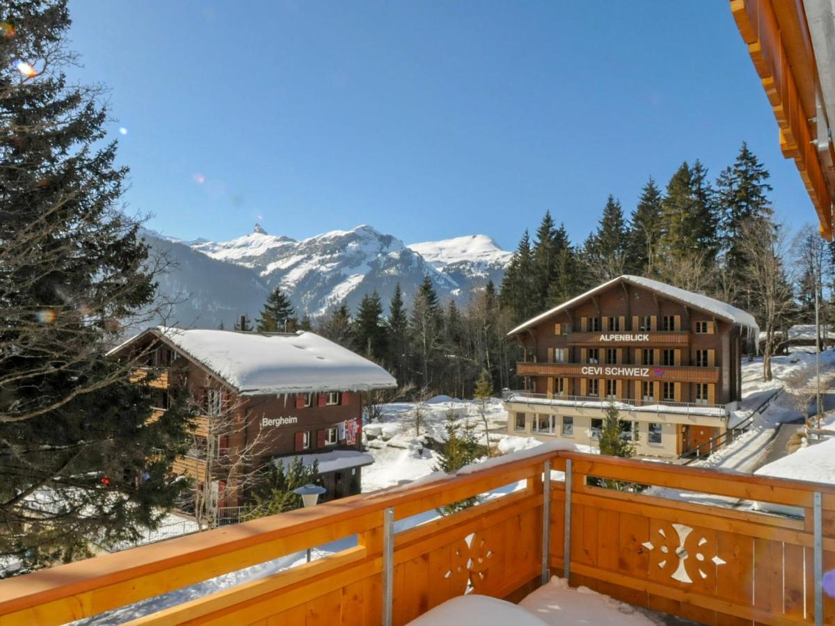 Apartment Bergfrieden By Interhome Wengen Exteriör bild