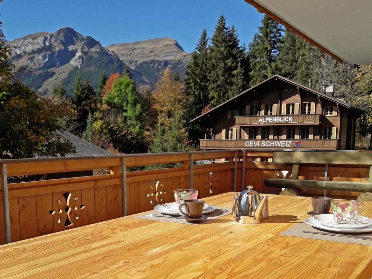 Apartment Bergfrieden By Interhome Wengen Exteriör bild