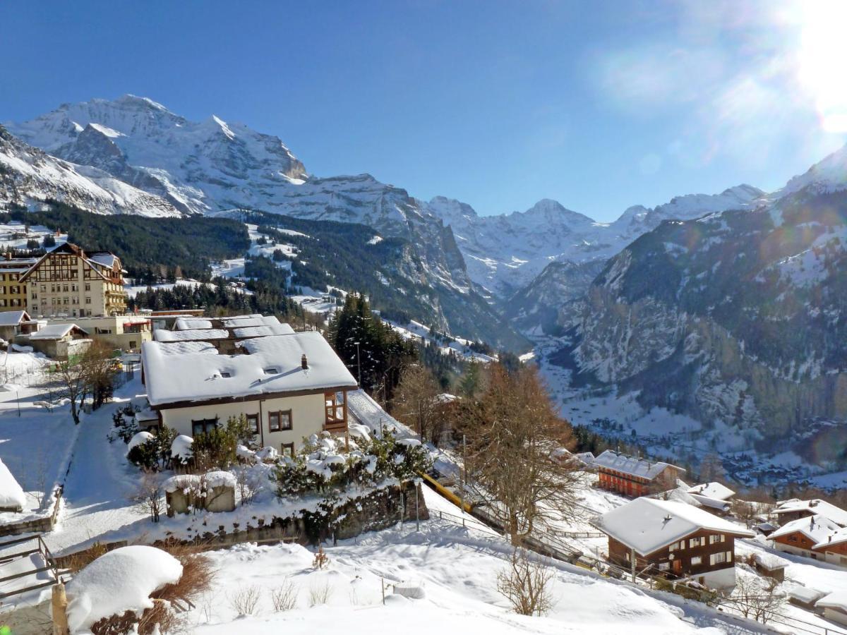 Apartment Bergfrieden By Interhome Wengen Exteriör bild