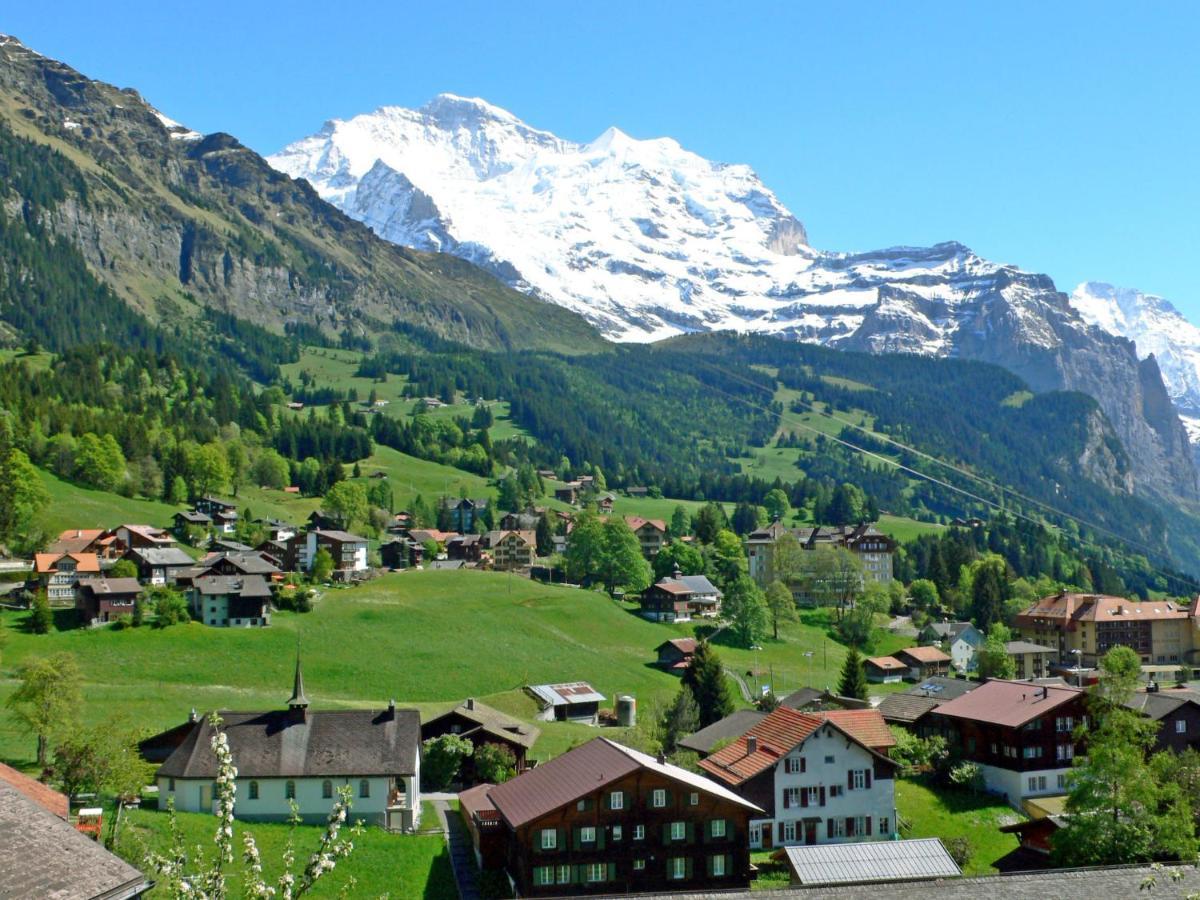 Apartment Bergfrieden By Interhome Wengen Exteriör bild